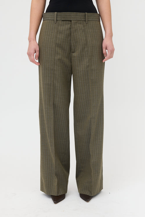 Phoebe Philo Wool Pinstripe Trouser