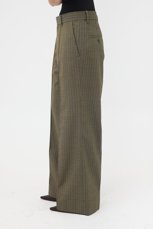 Phoebe Philo Wool Pinstripe Trouser