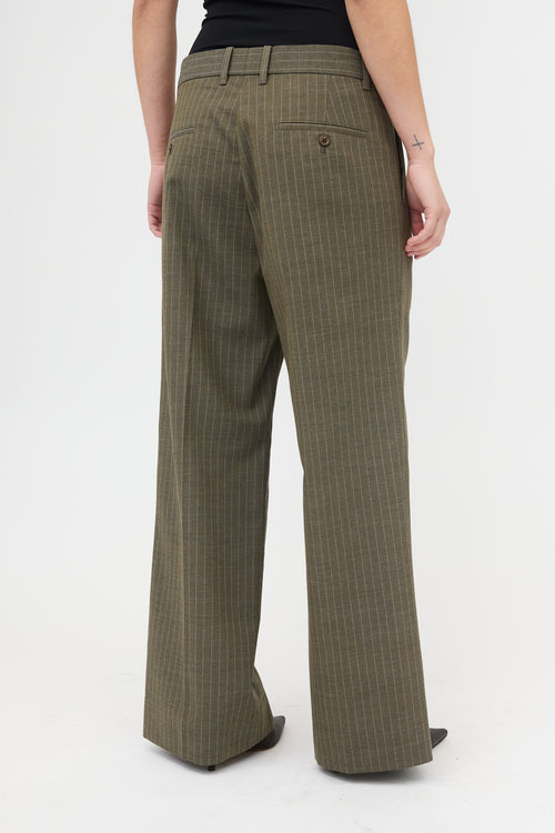 Phoebe Philo Wool Pinstripe Trouser