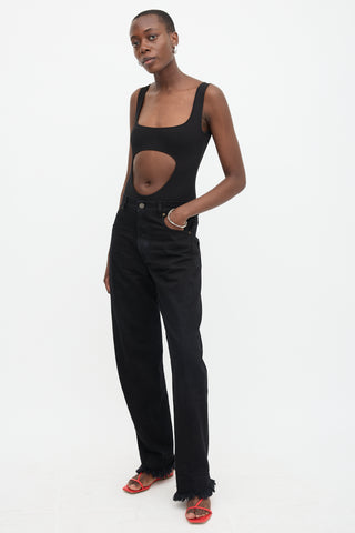 Phoebe Philo Arch Raw Hem Jeans