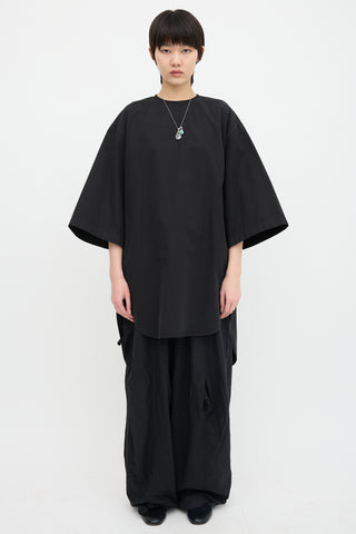 Phoebe Philo Poplin Button Up Tunic