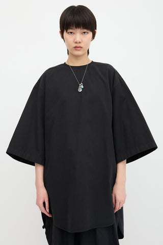 Phoebe Philo Poplin Button Up Tunic