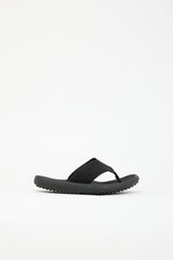 Phoebe Philo Rubber & Canvas Flat Sandal
