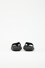 Phoebe Philo Rubber & Canvas Flat Sandal