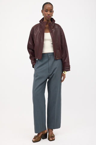 Phoebe Philo Wool Pinstripe Trouser