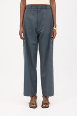 Phoebe Philo Wool Pinstripe Trouser