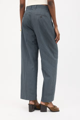 Phoebe Philo Wool Pinstripe Trouser