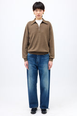 Phoebe Philo Wool Zip Polo Sweater