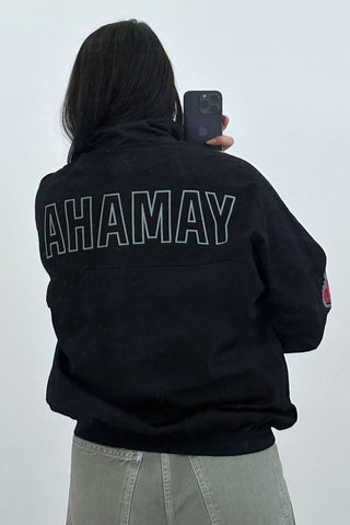 Black Yamaha Back Logo Jacket