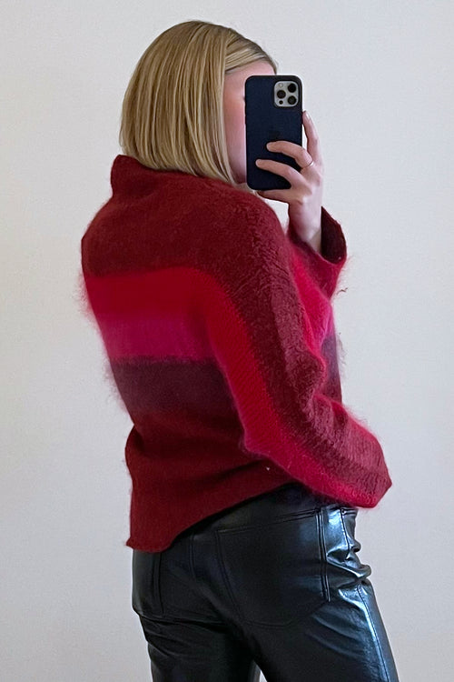 Rag & Bone Red Knit Sweater