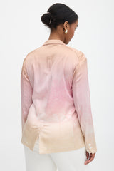 Pierre-Louis Mascia Silk Printed Adastrgum Blazer