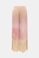 Pierre-Louis Mascia Silk Satin Wide Leg Pant