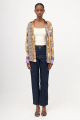 Pierre-Louis Mascia Silk Multi Print Blouse