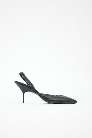 Pierre Hardy Leather Slingback Pump