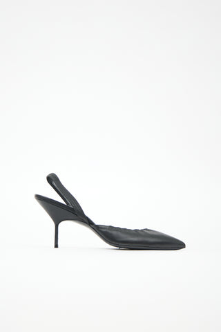 Pierre Hardy Leather Slingback Pump