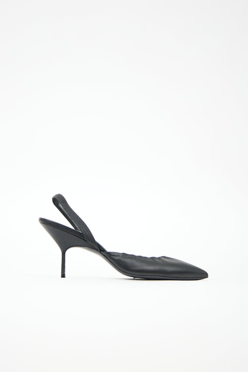 Pierre Hardy Leather Slingback Pump