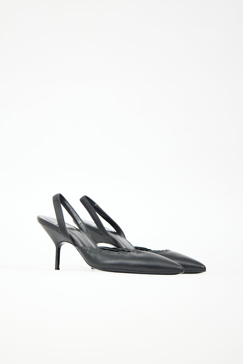 Pierre Hardy Leather Slingback Pump