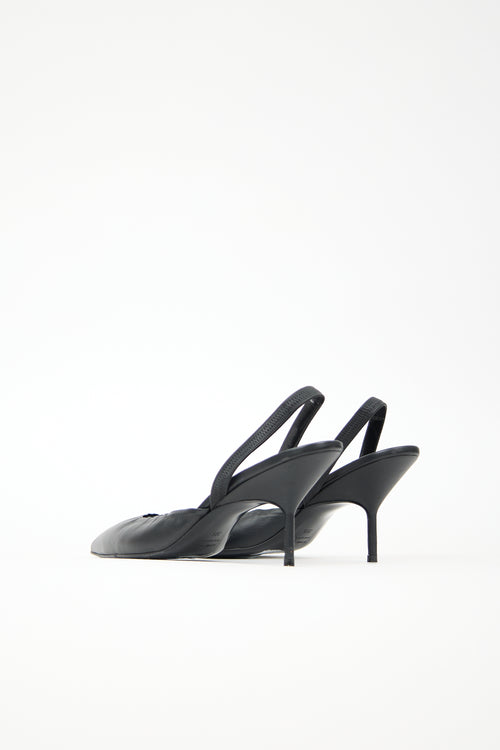 Pierre Hardy Leather Slingback Pump