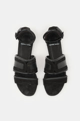 Pierre Hardy Suede & Patent Strappy Sandal