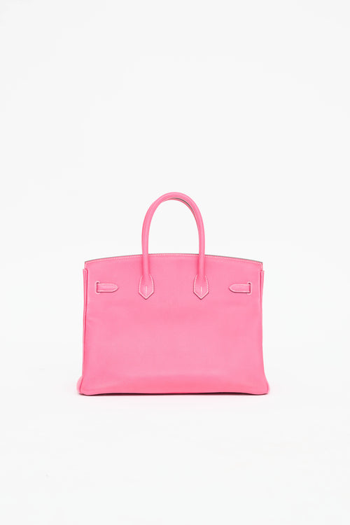Hermès Birkin 35 Rose Tyrien Epsom leather bag