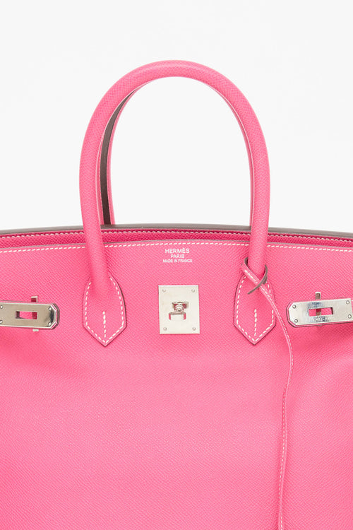 Hermès Birkin 35 Rose Tyrien Epsom leather bag