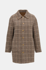 Pissenlit Cashmere Reversible Car Coat
