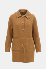 Pissenlit Cashmere Reversible Car Coat