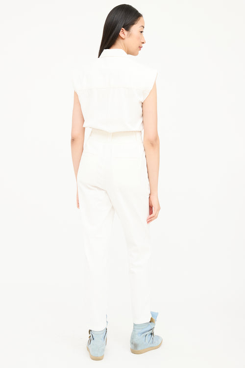 Pistola Sleeveless Cinched Jumpsuit