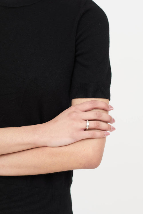 Fine Jewelry Platinum and Diamond Ring