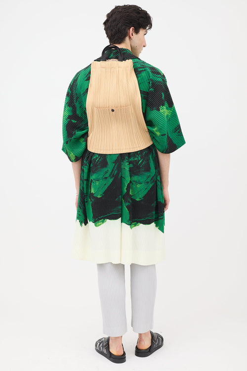 Pleats Please Issey Miyake Pleated Backpack