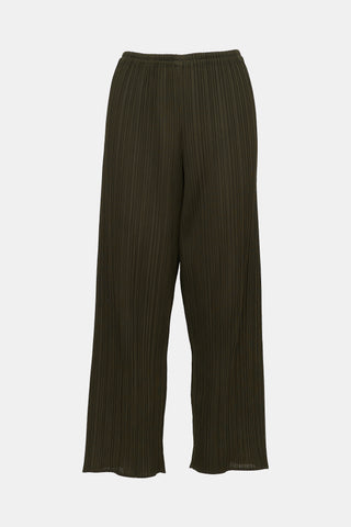 Pleats Please Issey Miyake Plissé Straight Leg Pant