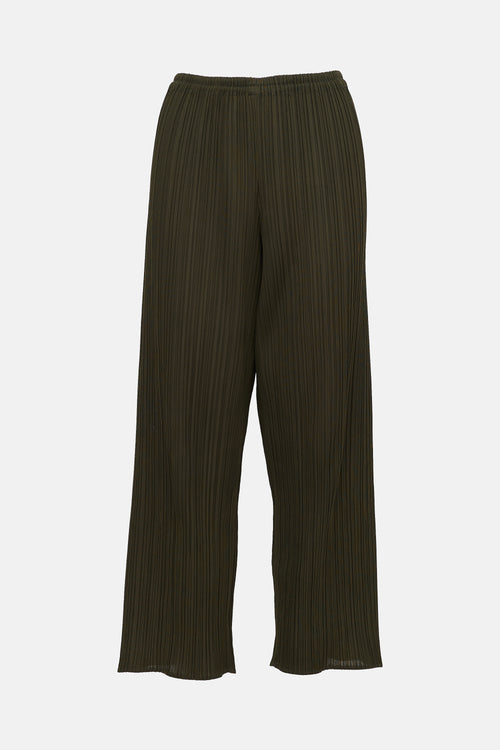 Pleats Please Issey Miyake Plissé Straight Leg Pant