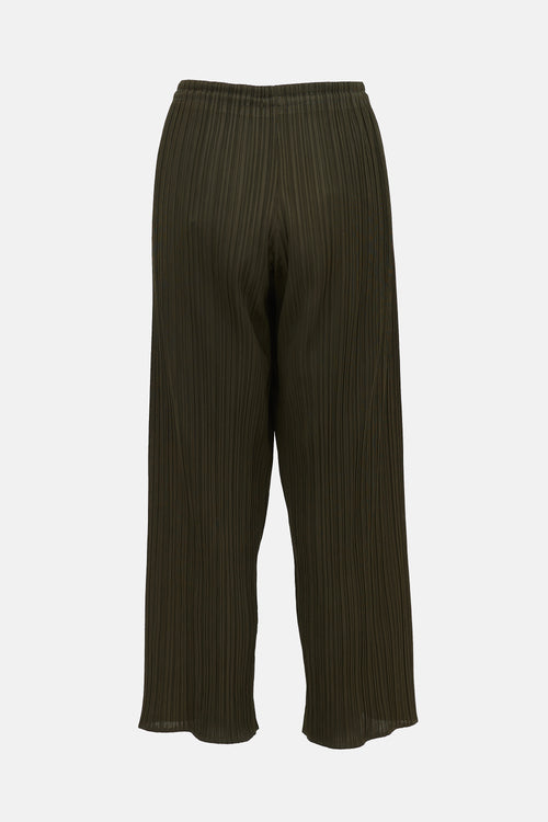 Pleats Please Issey Miyake Plissé Straight Leg Pant