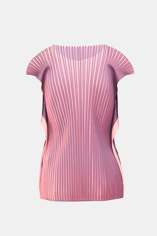 Pleats Please Issey Miyake Pleated Alt Blinks Top
