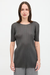 Pleats Please Issey Miyake Pleated Tunic Top