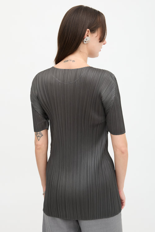 Pleats Please Issey Miyake Pleated Tunic Top