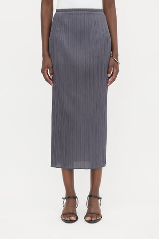 Pleats Please Issey Miyake Plissé Midi Skirt