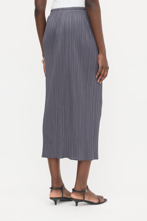 Pleats Please Issey Miyake Plissé Midi Skirt