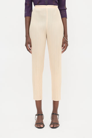 Pleats Please Issey Miyake Plissé Straight Leg Pant
