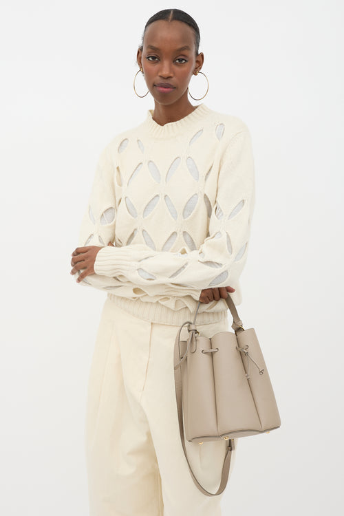 Polène Leather Numéro Huit Mini Bag