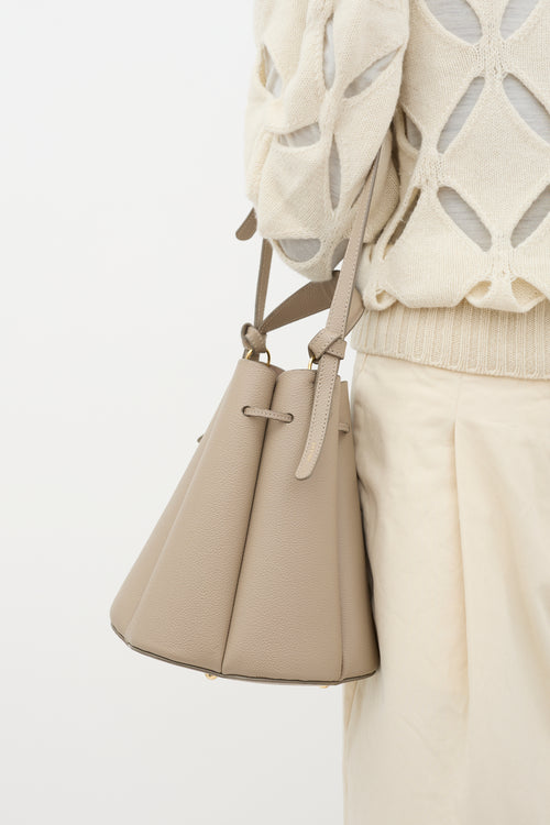 Polène Leather Numéro Huit Mini Bag