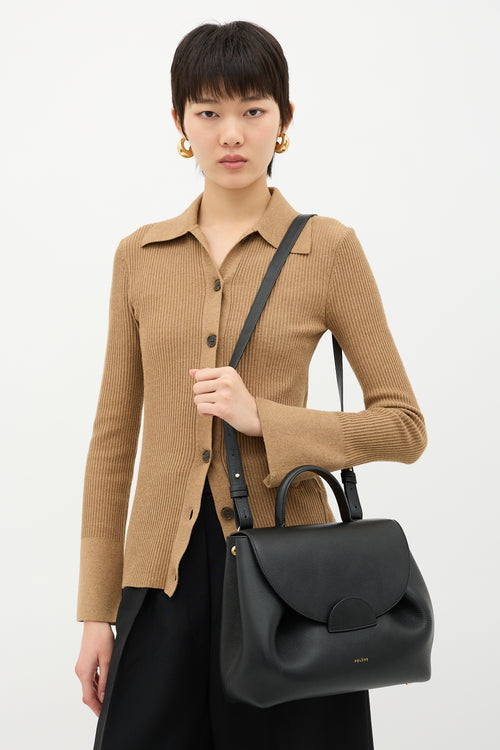 Polène Leather Numéro Un Bag