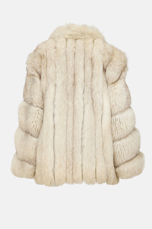 VSP Archive Fur Paneled Coat