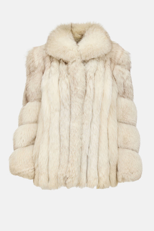 VSP Archive Fur Paneled Coat