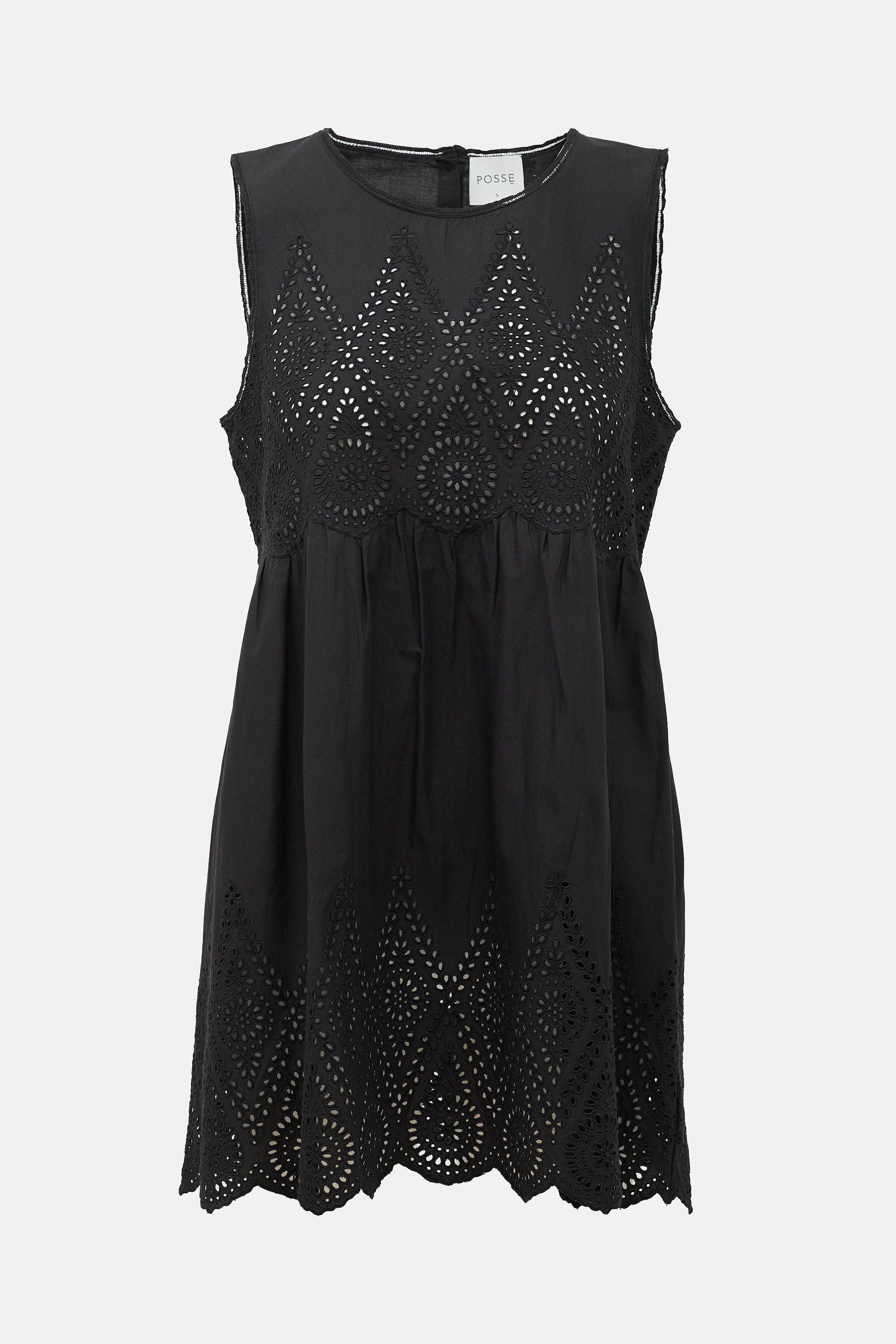 Posse // Broderie Anglaise Mini Dress – VSP Consignment