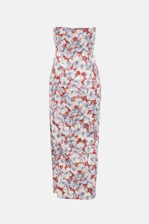 Posse Linen Floral Rosalie Dress