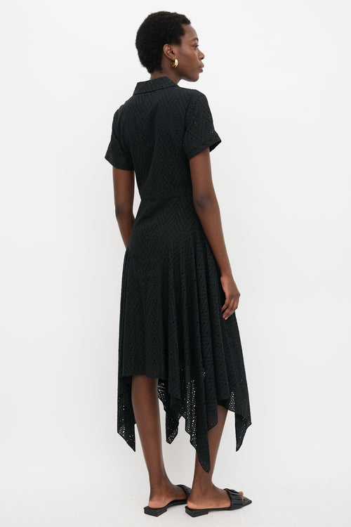 Prabal Gurung Eyelet Shirt Dress