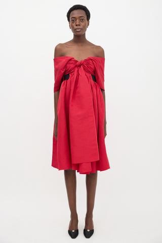 Prabal Gurung Fall 2011 Asymmetric Bow Dress
