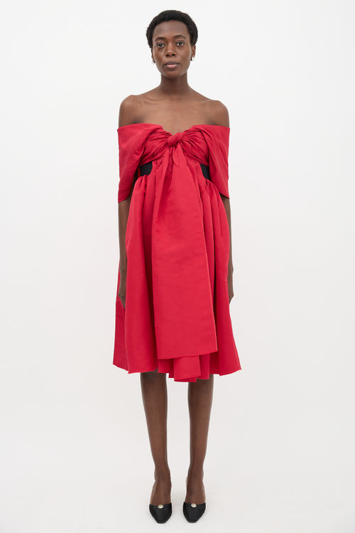 Prabal Gurung Fall 2011 Asymmetric Bow Dress