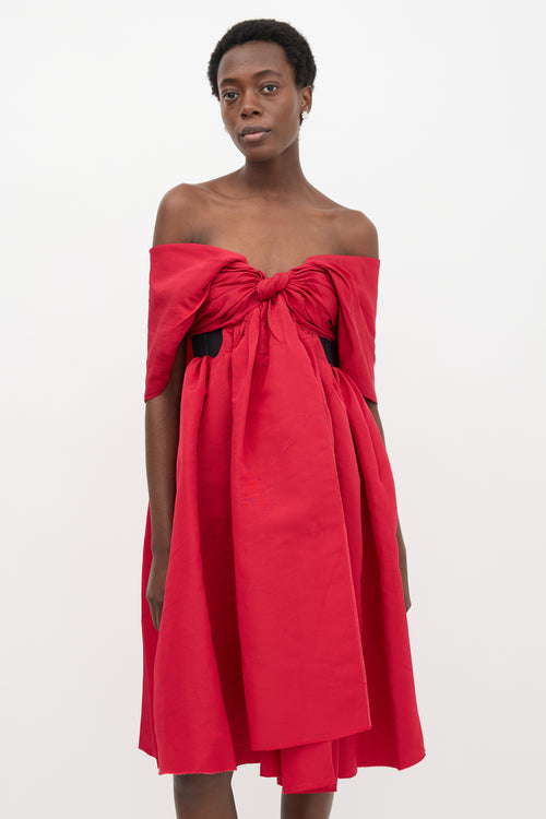 Prabal Gurung Fall 2011 Asymmetric Bow Dress